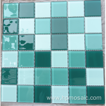 Glass mosaic tile mosaic pattern
